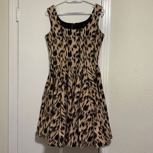 Lana Dress in Leopard Print